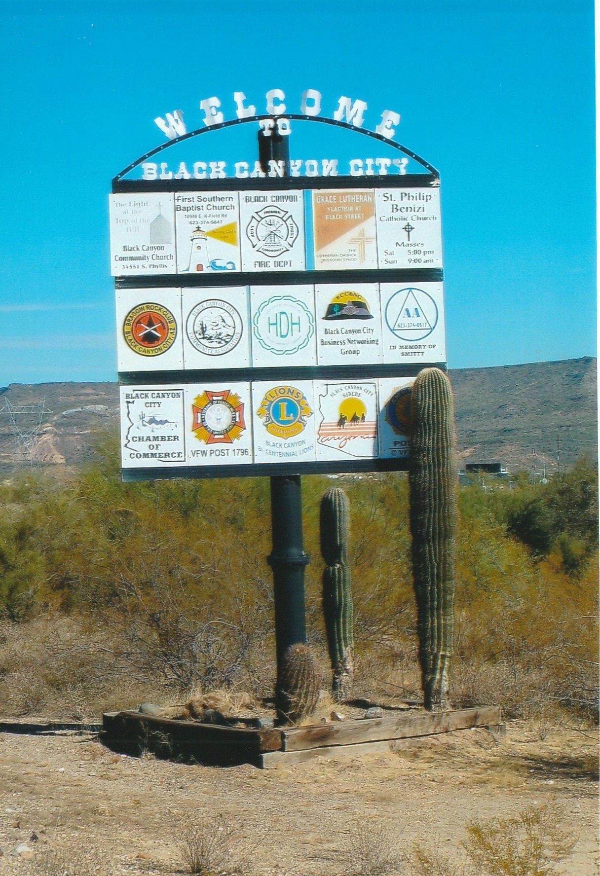 Black Canyon City Yavapai County Arizona Foodscape Agricultural Community