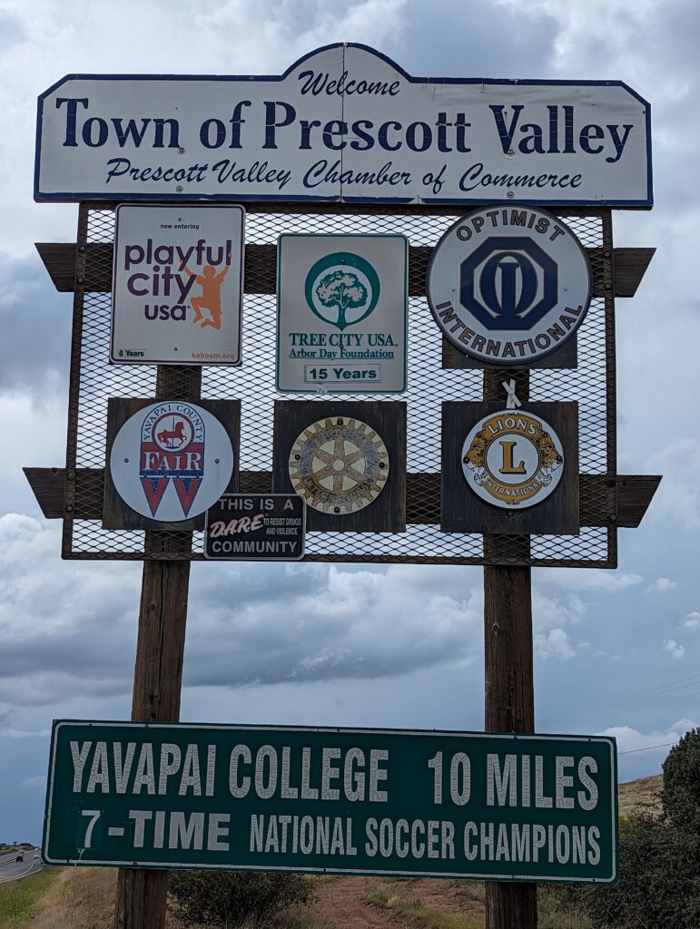 Prescott Valley, Yavapai County Foodscape Agricultural Community